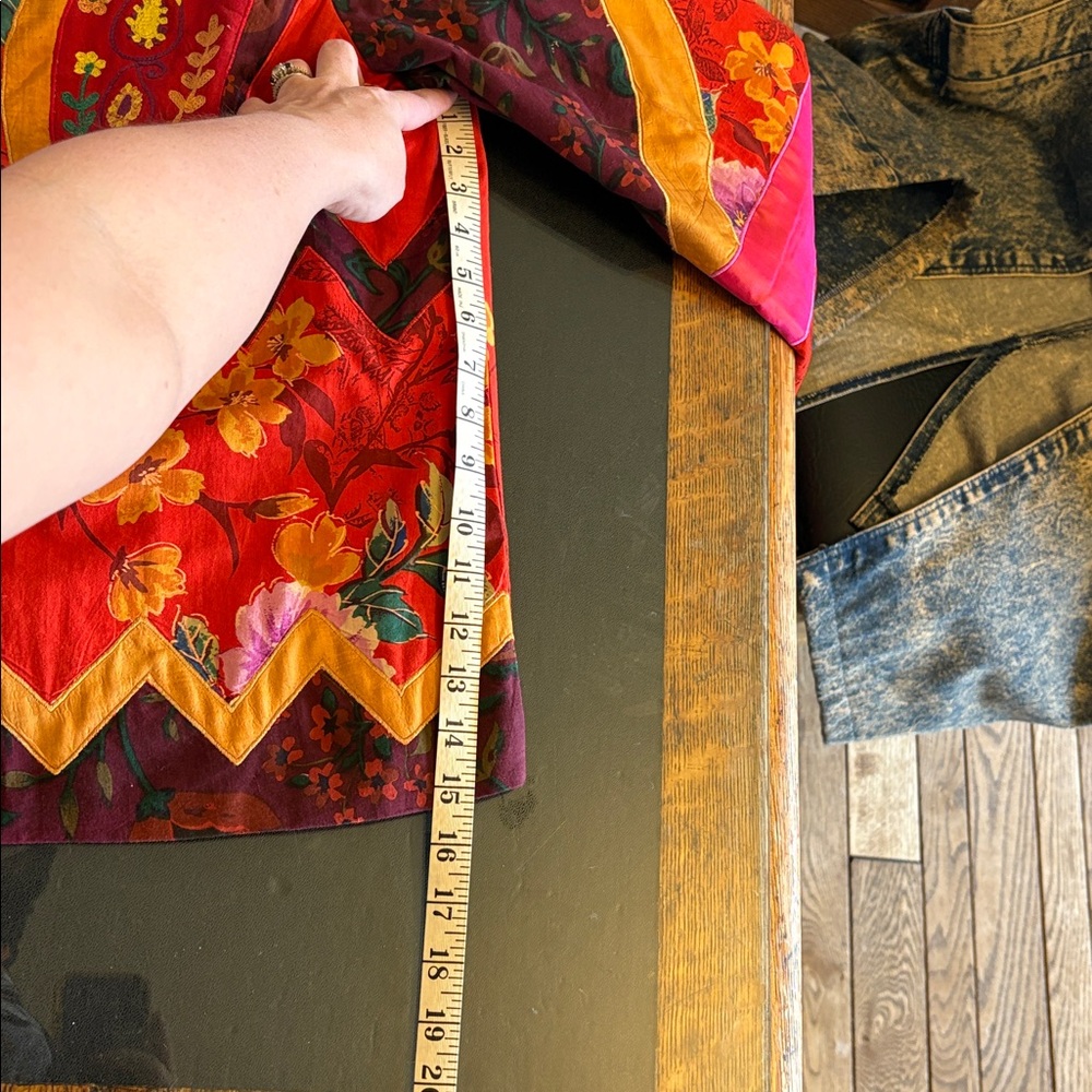Colorful Floral Patchwork Jacket - Picture 9 of 11